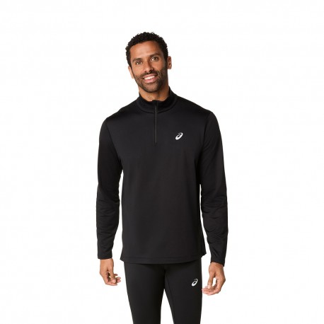 Asics Maglia Running 1 2 Zip Winter Top Performance Nero Uomo