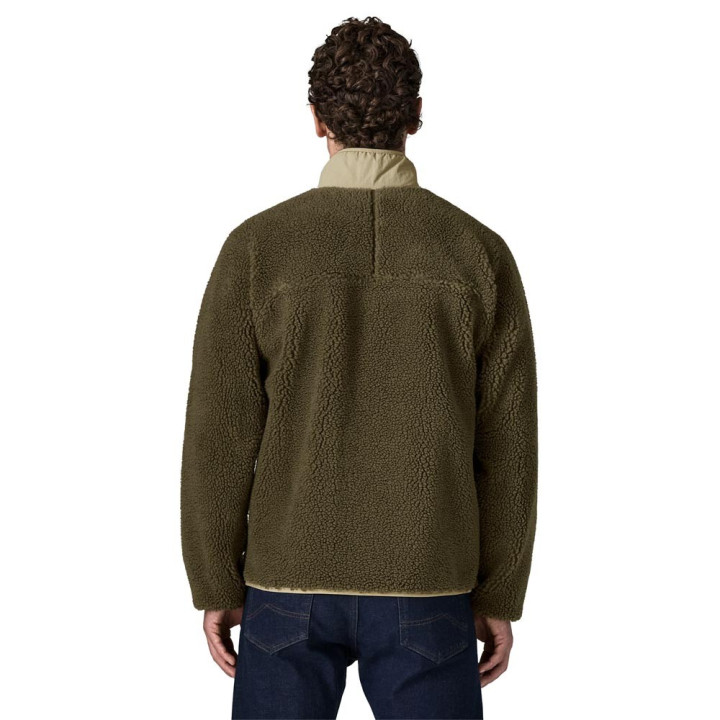 Patagonia Giacca Trekking Classic Retro-X Basin Verde Uomo