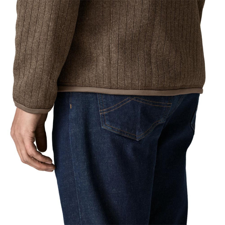 Patagonia Felpa In Pile Better Sweater Marlow Brown Rib Knit Uomo