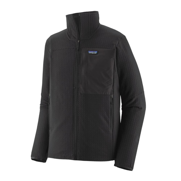 Patagonia Felpa In Pile R2 Techface Nero Uomo