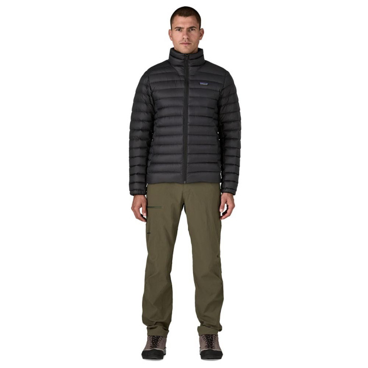 Patagonia Giacca Trekking Piuma Sweater Nero Uomo