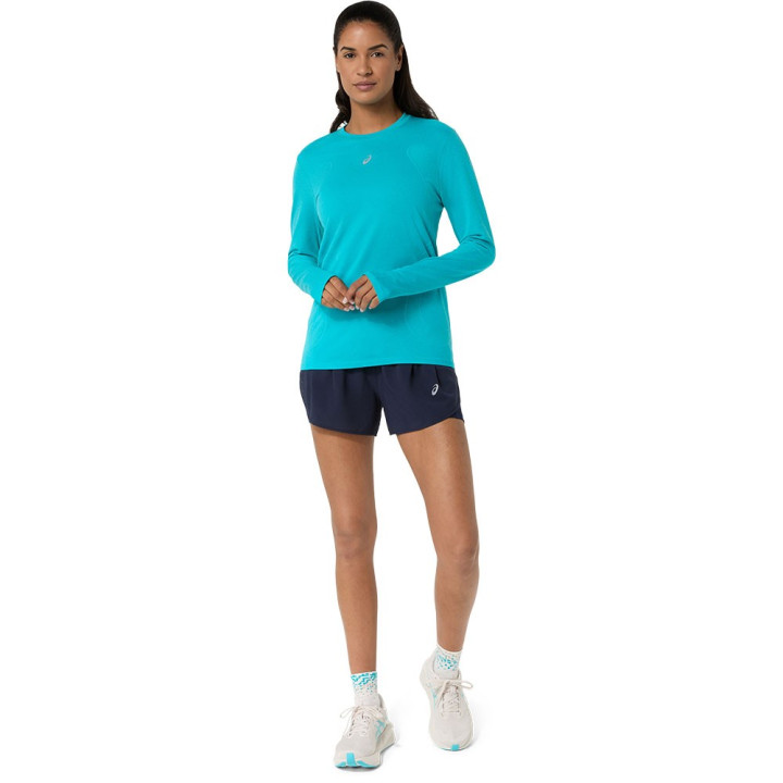 Asics Pantaloncini Running Road 2-N-1 3.5In Performance Nero Donna