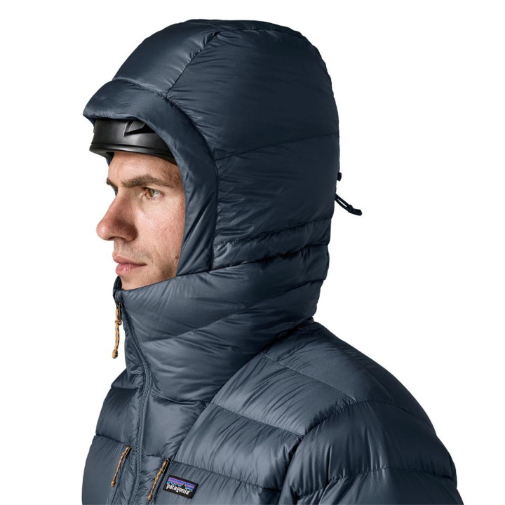 Patagonia Giacca Trekking Piuma Fitz Roy Hoody Summit Blue Uomo