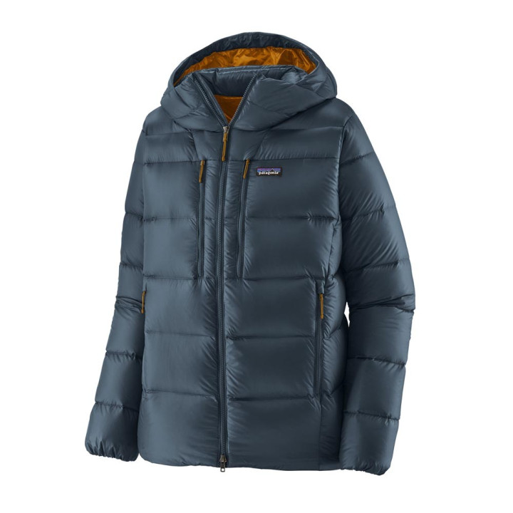 Patagonia Giacca Trekking Piuma Fitz Roy Hoody Summit Blue Uomo