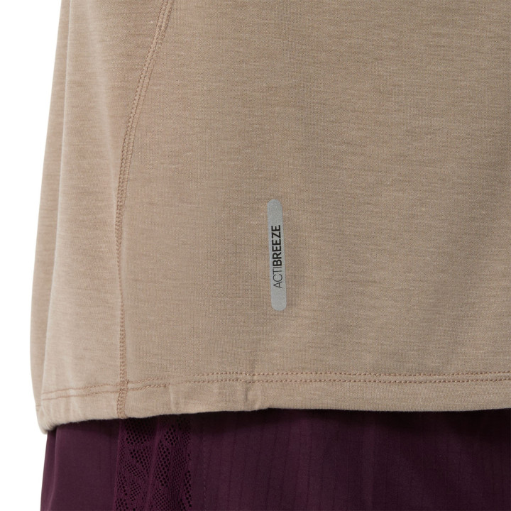 Asics T-Shirt Running Nagino Run Grigio Donna
