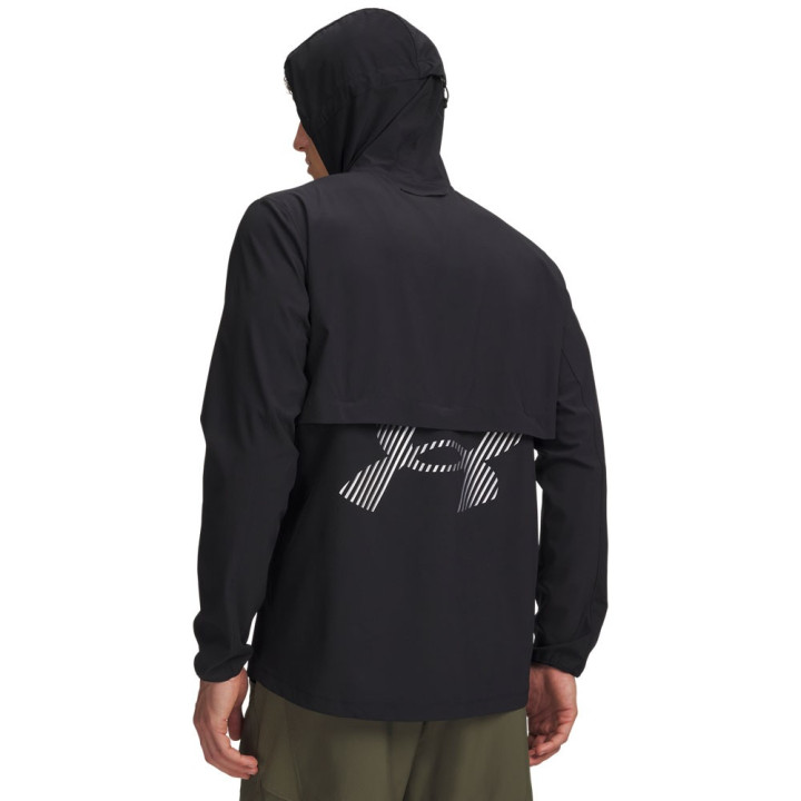 Under Armour Giacca Running Ua Velociti Storm Nero Uomo
