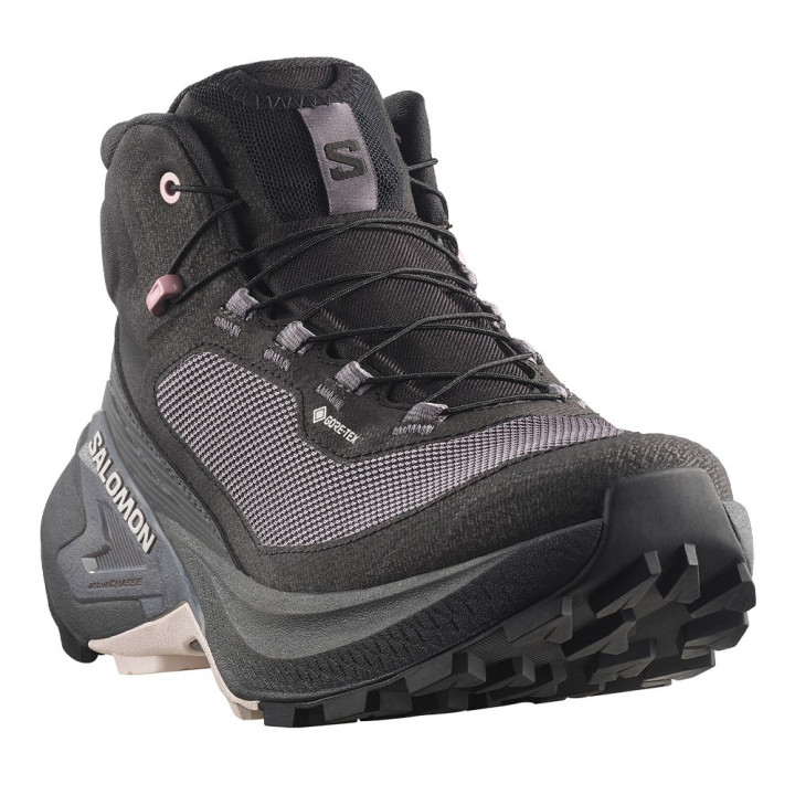 Salomon Genesis Mid GORE-TEX Nero Dawn Rosa Lilac Ash - Doposci Donna