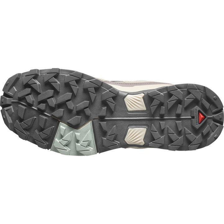 Salomon X Ultra 5 GORE-TEX Desert Tan Bianco Pepper Gree - Scarpe Hiking Donna