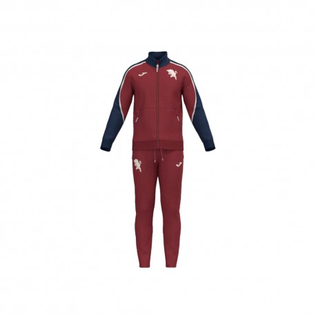 Joma Sport Tuta Calcio Torino Free Time Granata Bianco Uomo