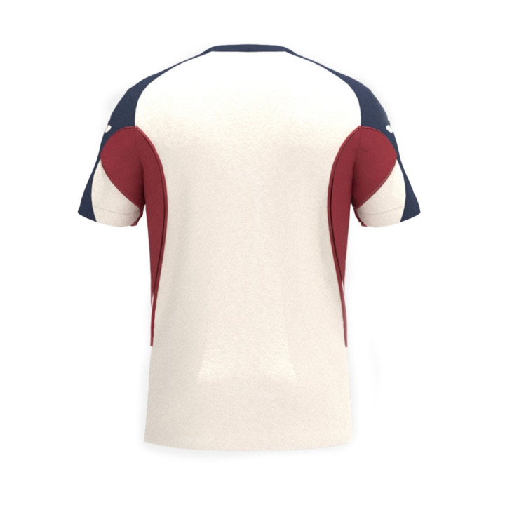 Joma Sport Maglia Maniche Corte Torino Training Bianco Granata Uomo