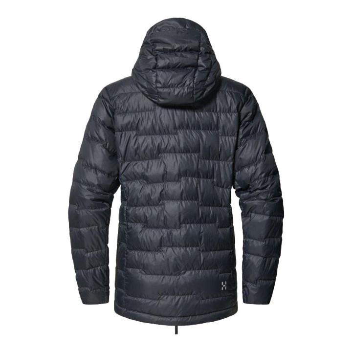 Haglofs Giacca Trekking Piuma Roc Flash Hood True Nero Donna