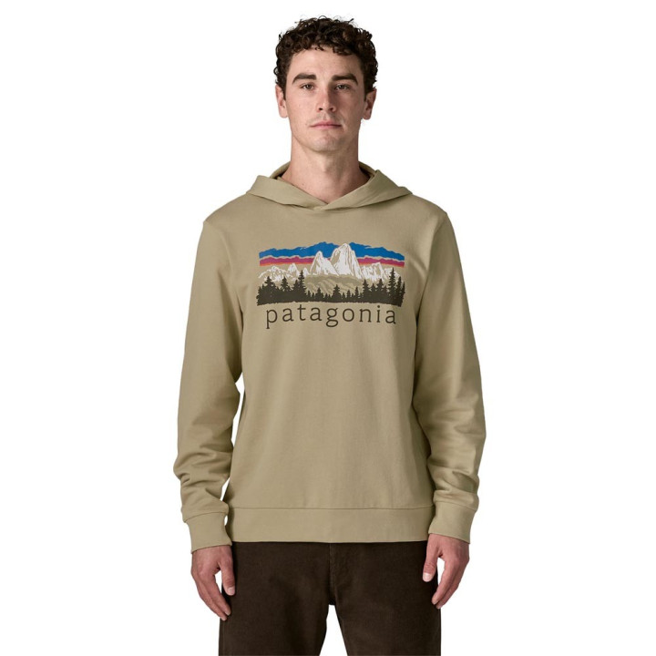 Patagonia Felpa Trekking Fitz Roy Foothills Daily Hoody Weathered Stone Uomo