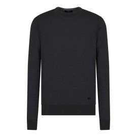 Maniche Lunghe Girocollo nero