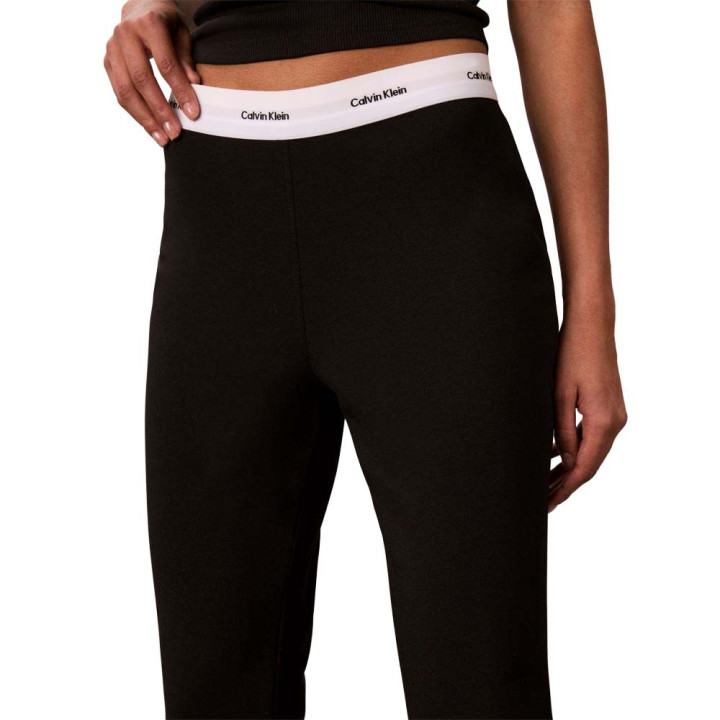 Calvin Klein Leggings Flare Nero Donna