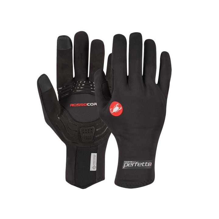 Castelli Guanti Ciclismo Perfetto Ros 2 Nero Uomo