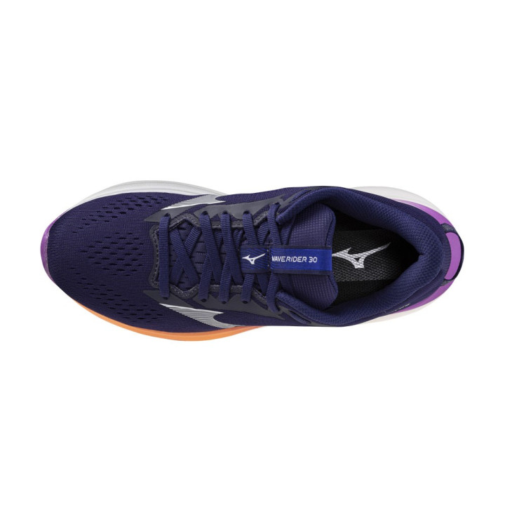Mizuno Wave Rider 30 Bianco Flamingo - Scarpe Running Donna