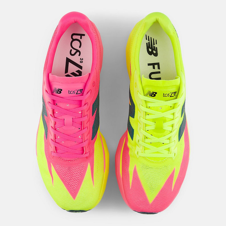 New Balance Fuelcell Sc Elite V5 London Edition Alkaline Gre - Scarpe Running Uomo