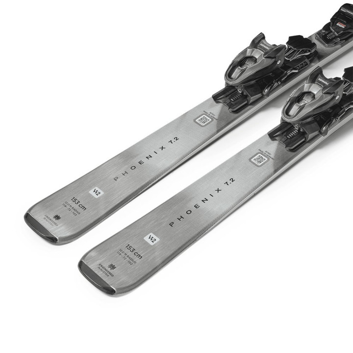 Blizzard Phoenix 7.2+Tpc10 Demo Metal Grigio - Sci Donna