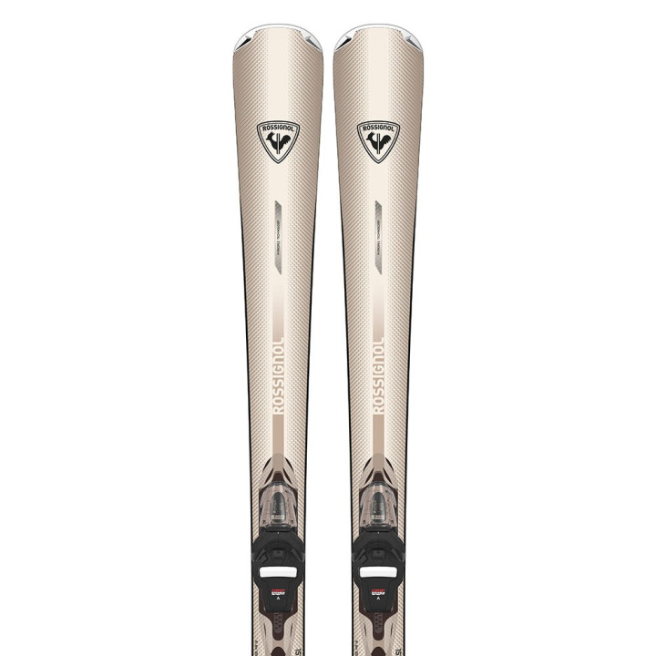 Rossignol Nova 6+Xpress 11 Gw Nero Bronze - Sci Donna