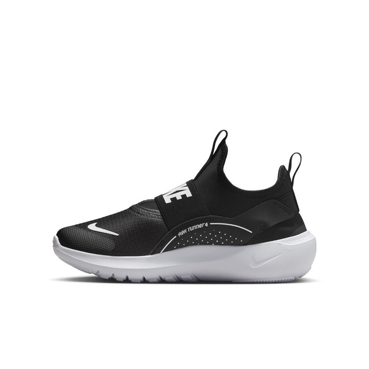 Nike Flex Runner 4 Gs Nero Bianco - Scarpe Da Ginnastica Bambino