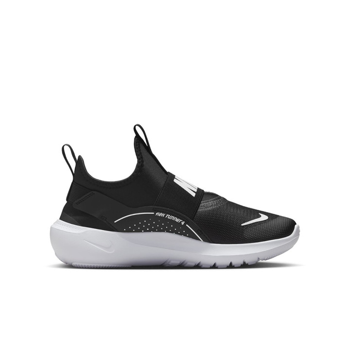Nike Flex Runner 4 Gs Nero Bianco - Scarpe Da Ginnastica Bambino