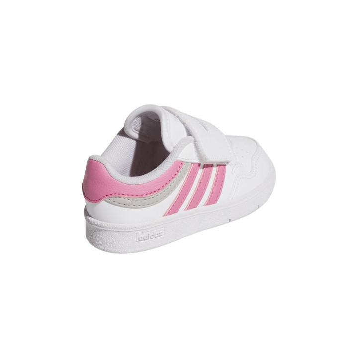 ADIDAS Hoops 4.0 Td Bianco Rosa - Sneakers Bambina