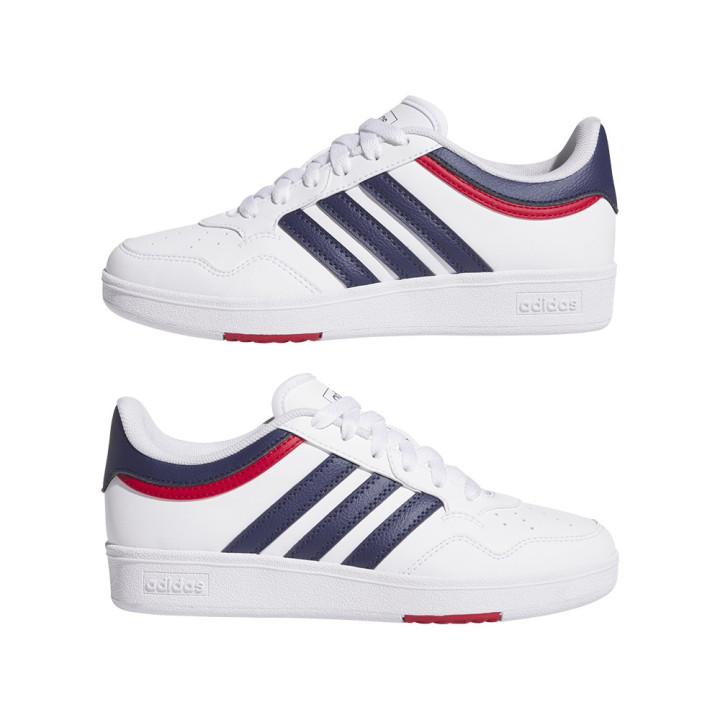 ADIDAS Hoops 4.0 Gs Bianco Blu - Sneakers Bambino