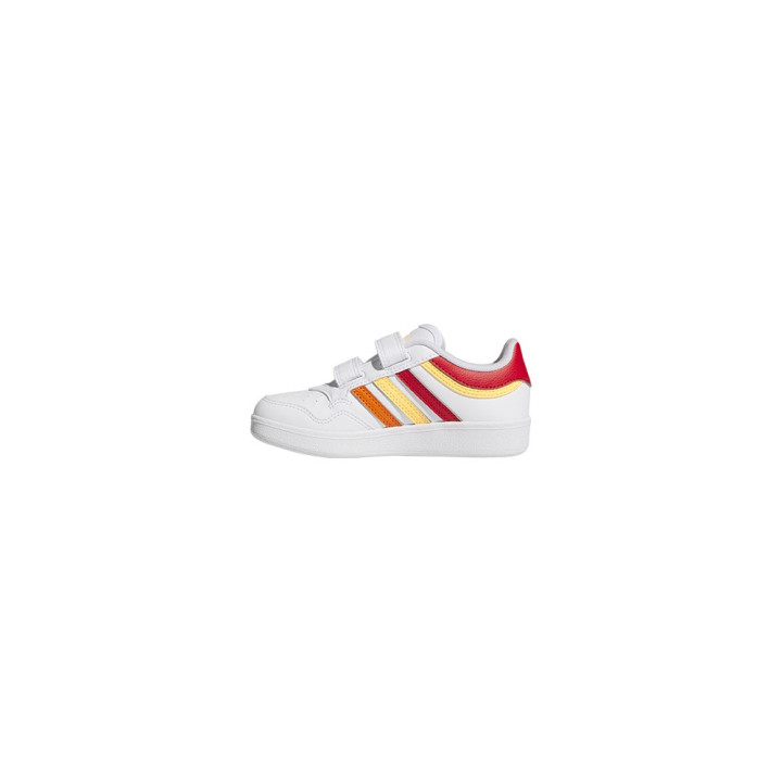 ADIDAS Hoops 4.0 Ps Bianco Rosso Arnacio - Sneakers Bambino