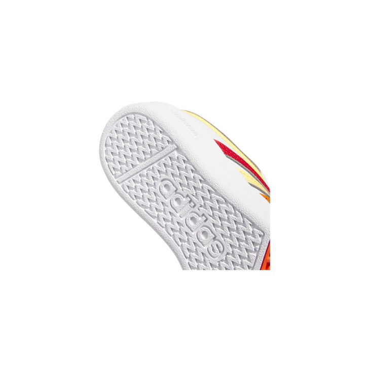 ADIDAS Hoops 4.0 Ps Bianco Rosso Arnacio - Sneakers Bambino