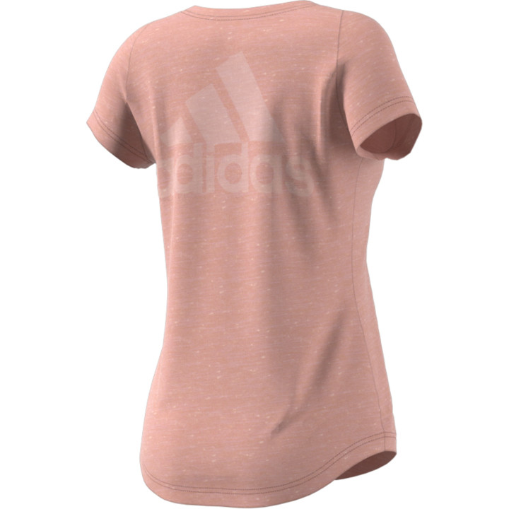 Adidas Originals T-Shirt W Collo Ampio Ess  Rosa