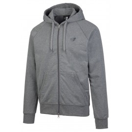 Full Zip C/Capp grigio