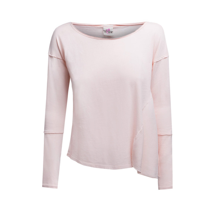 Deha T-Shirt W Ml Giro  Rosa