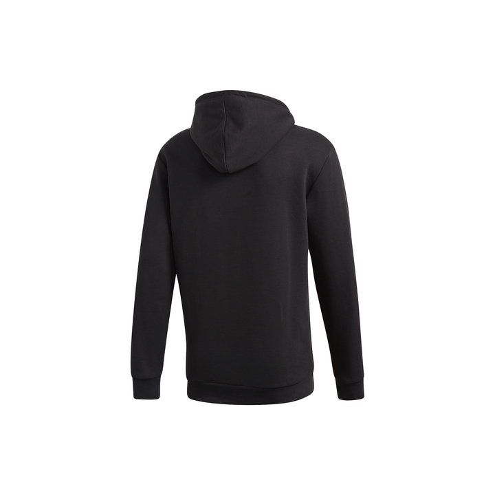 Adidas Felpa Con Cappuccio Trefoil Nero Uomo