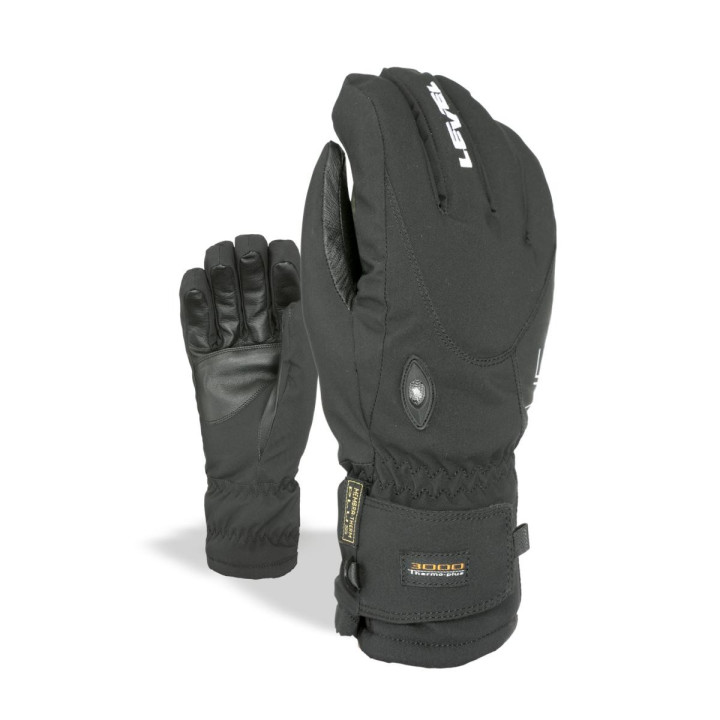Level Guanti Sci Alpine Nero Uomo