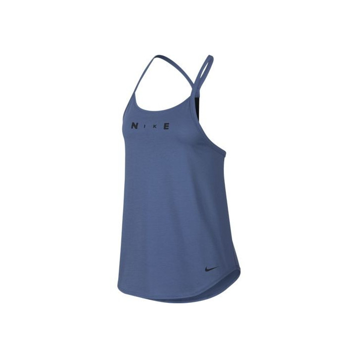 Nike Canotta Palestra Surf Azzurro Donna