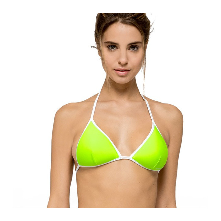 Sundek Bikini Top Verde Fluo Donna
