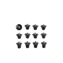 Tacchetti calcio x world cup 4x16 8x13 nero
