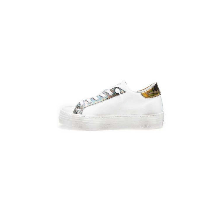 2stars Sneakers Platform Argento Donna