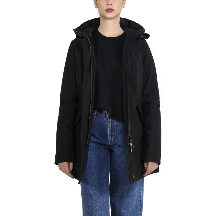 Canadian Parka Manitoba Tech Nero Donna