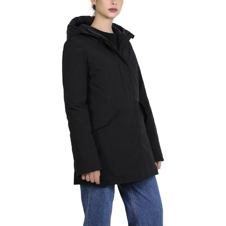 Canadian Parka Manitoba Tech Nero Donna