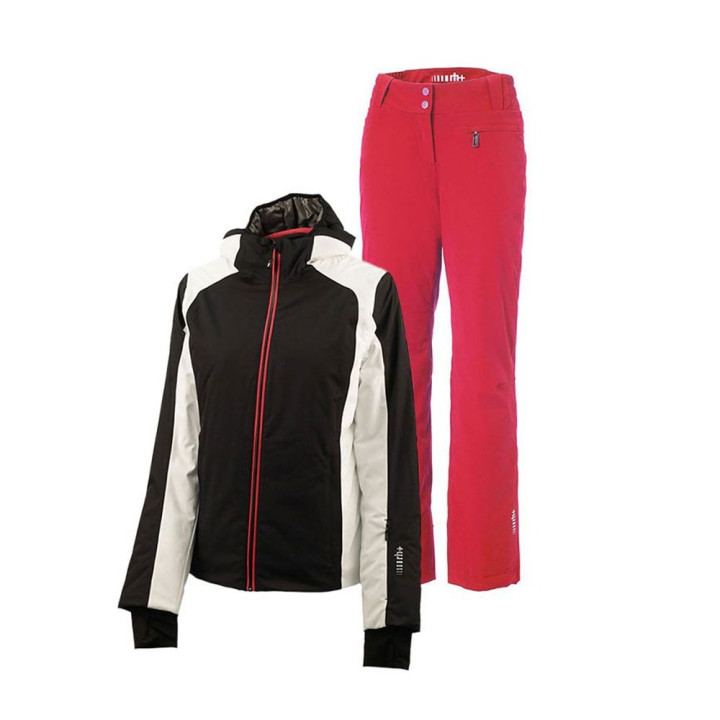 RH+ Completo Belleayre Nero Bianco Rosso Donna