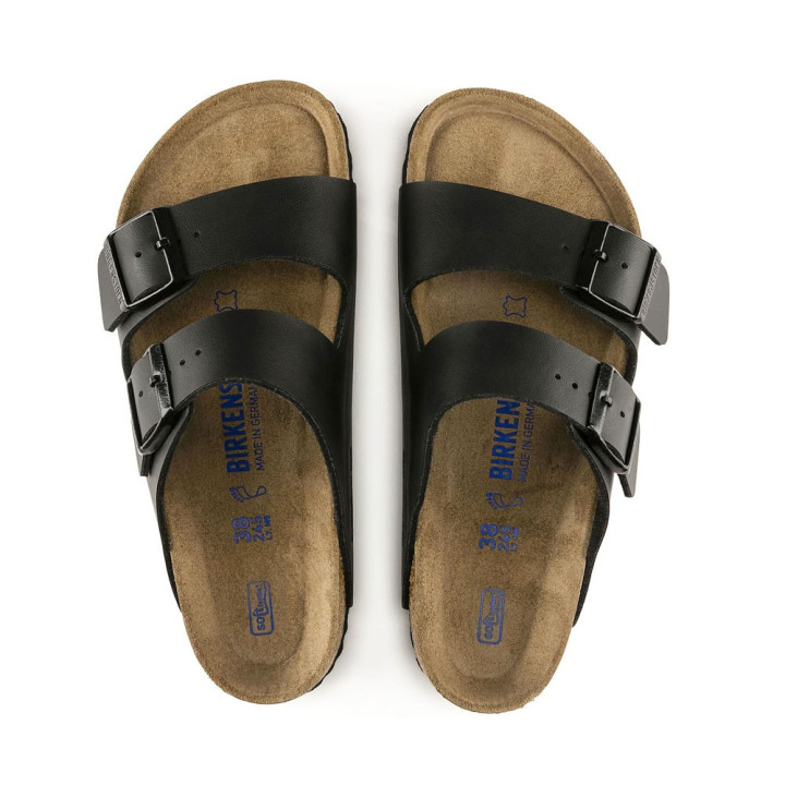 Birkenstock Sandali Arizona Soft Nero Uomo