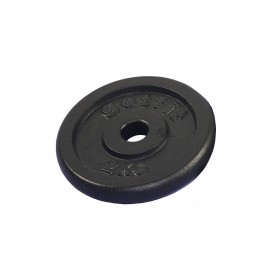 Pesi Palestra Ghisa 1 Pz 2 Kg 25,4 MmGet Fit Pesi Palestra Ghisa 1 Pz 2 Kg 25,4 Mm