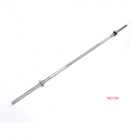 Get Fit Bilanciere Dritto Cromato 180 Cm
