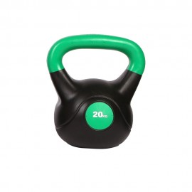 Kettle Bell 20 Kg nero verde