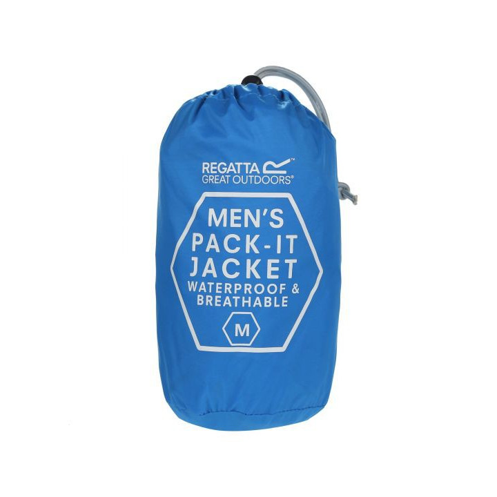 Regatta Giacca Alpinismo Pack It Oxford Blu Uomo