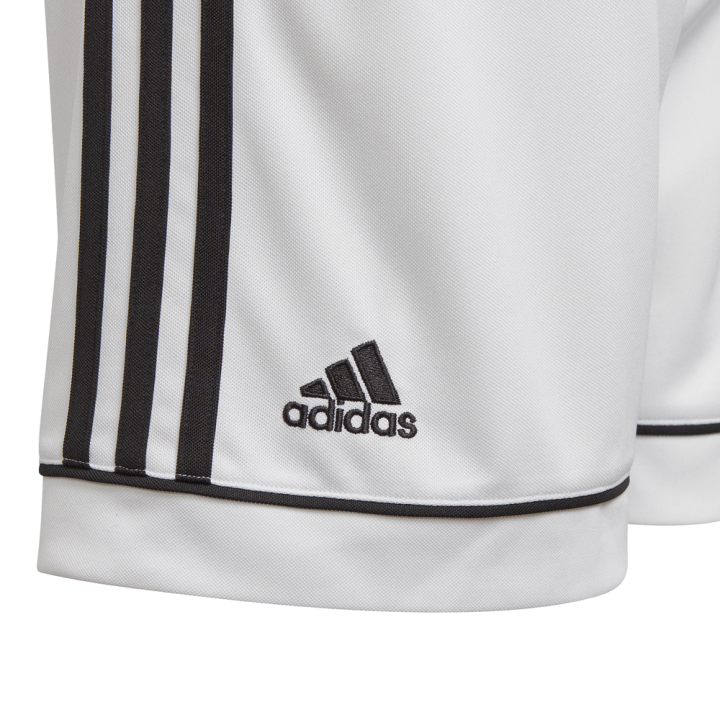 ADIDAS pantaloncini calcio squadra 17 team bianco nero bambino