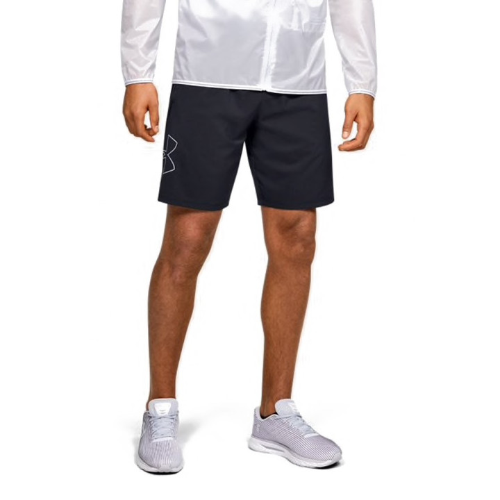 Under Armour Short Running 9in Speedpkt Linerless Nero Uomo