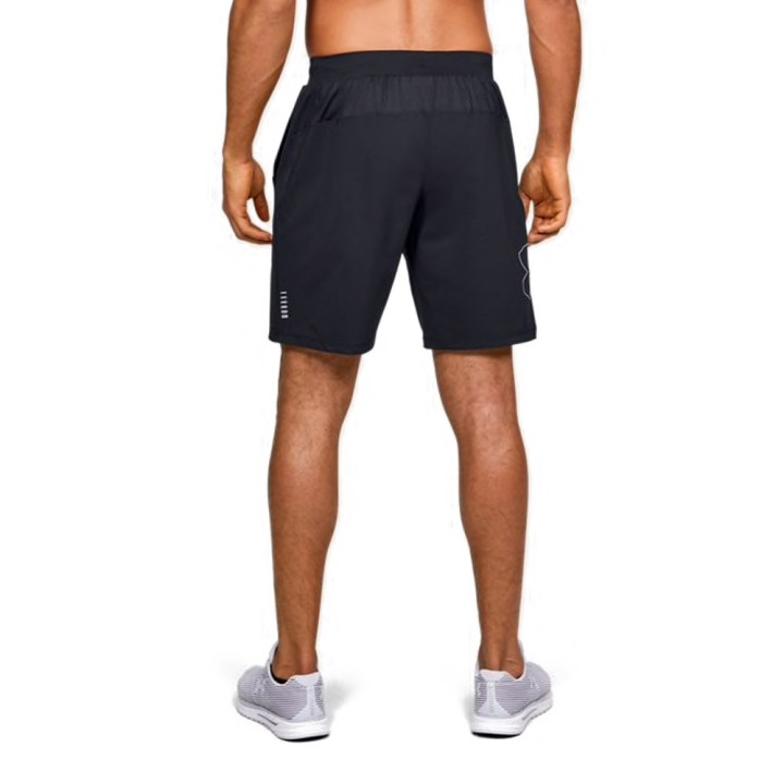 Under Armour Short Running 9in Speedpkt Linerless Nero Uomo