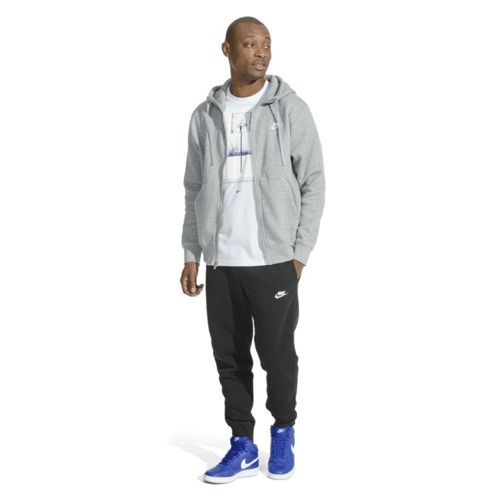 Nike Pantaloni con Polsino Logo Nero Uomo